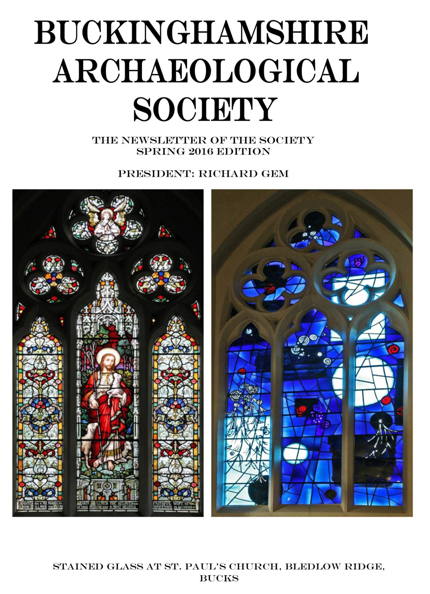 Cover of the BAS Spring 2016 newsletter