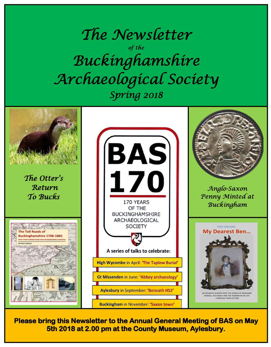 Cover of the BAS Spring 2018 newsletter