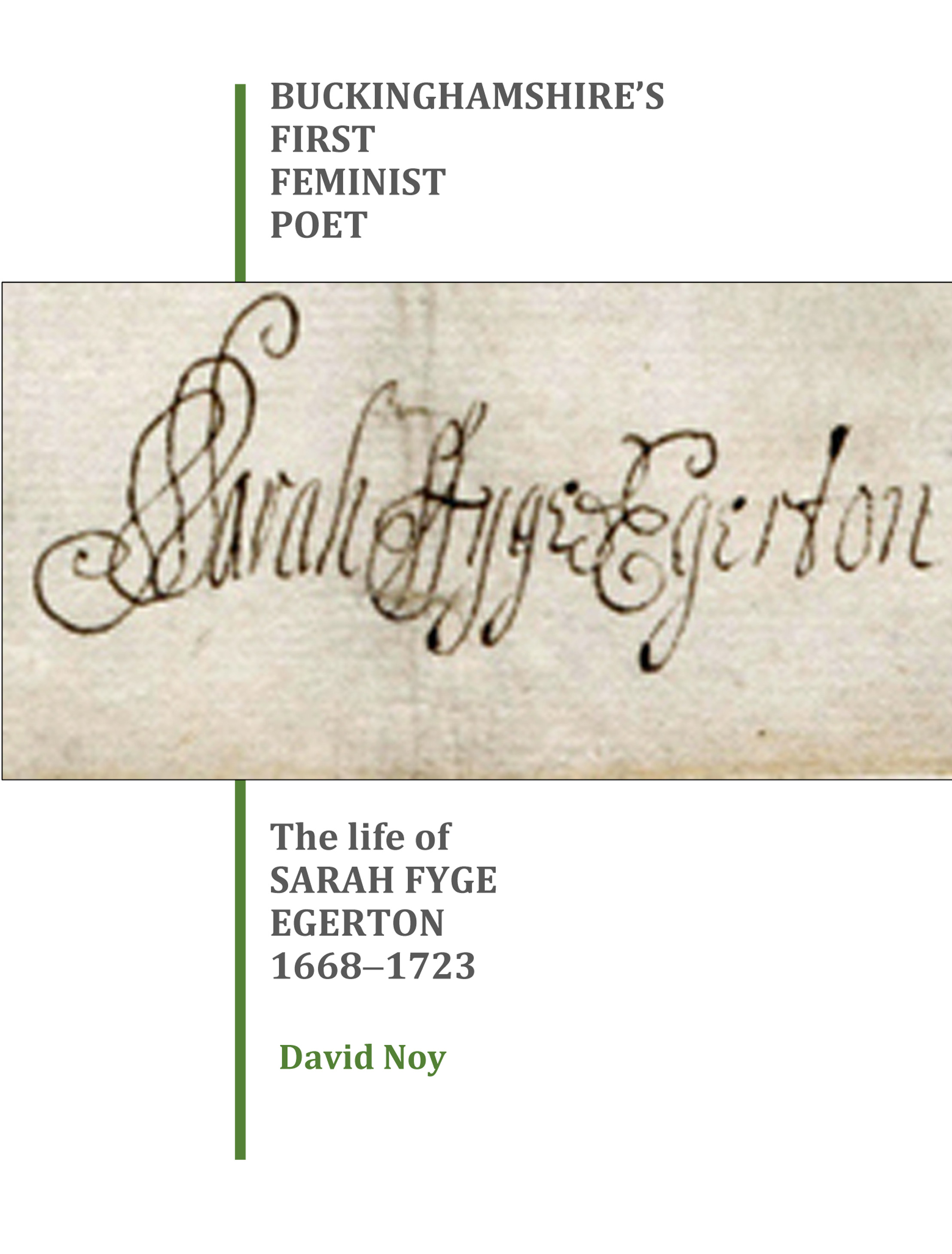 Sarah Fyge Egerton cover