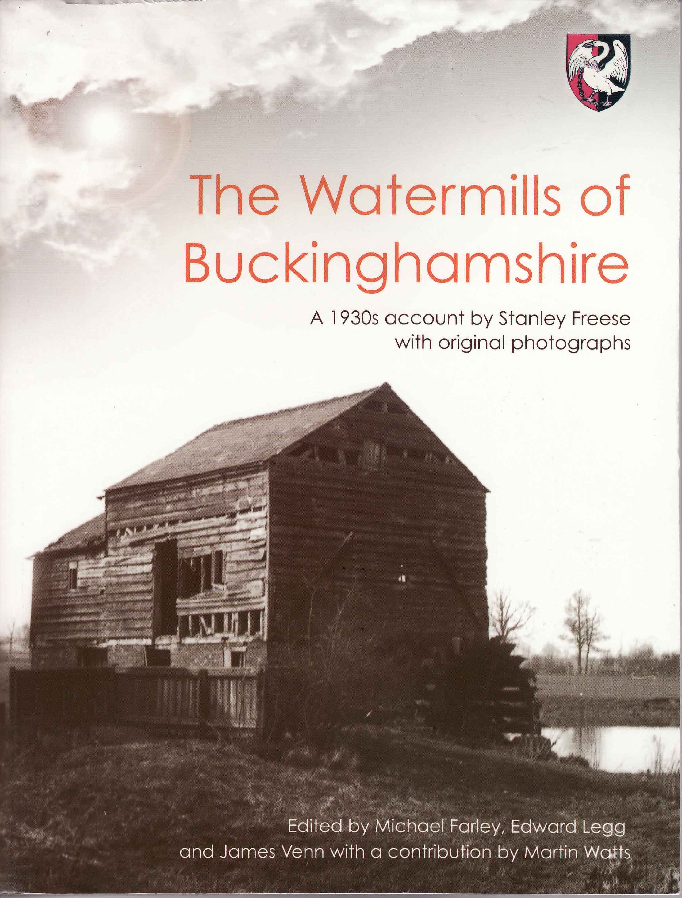 Watermills of Buckinghamshire cover
